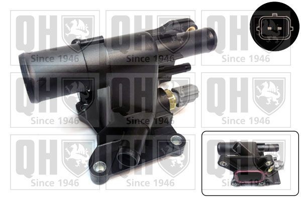 QUINTON HAZELL Flange do líquido de refrigeração QTH1028CF QUINTON HAZELL QTH1028CF Flange do líquido de refrigeração Série E Van (SG) preço