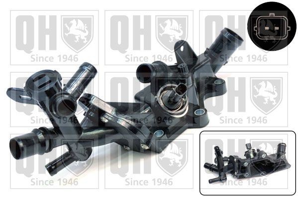 QUINTON HAZELL Kühlwasserthermostat QTH1032CF QTH1032CF Thermostatgehäuse MERCEDES-BENZ CLS QUINTON HAZELL kaufen