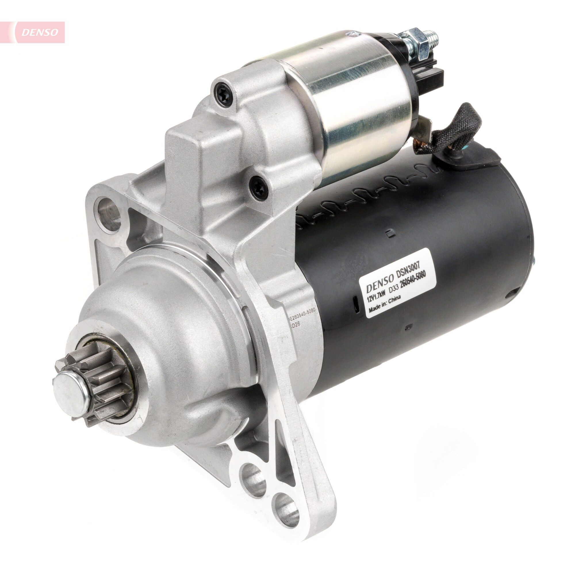 DENSO Startmotor DSN3007 Startmotor AUDI DENSO DSN3007
