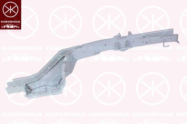 KLOKKERHOLM Pozdĺżny nosník 6825823A1 Pozdĺżny nosník KLOKKERHOLM Opel ZAFIRA 6825823A1