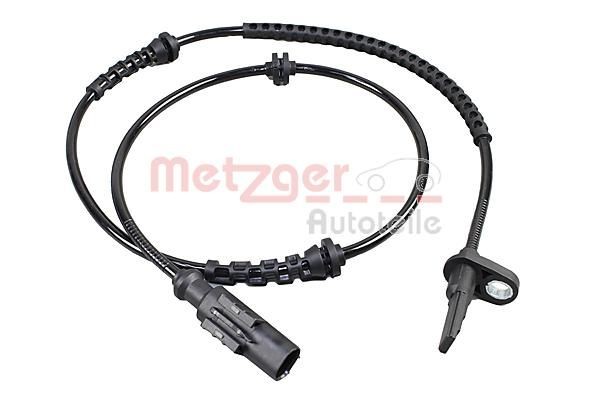 METZGER Wielsnelheidssensor (ABS) 09001349 Abs sensor METZGER SEICENTO 09001349 goedkoop