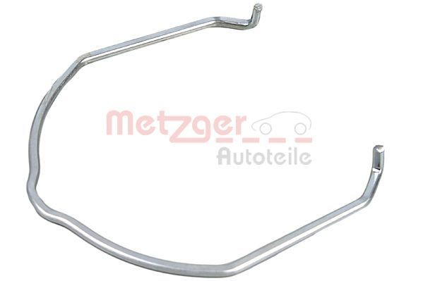 Braçadeira de fixação, tubo do ar de sobrealimentação METZGER 2400586 METZGER 2400586: Mangueiras de turbo Volkswagen GOLF 1999