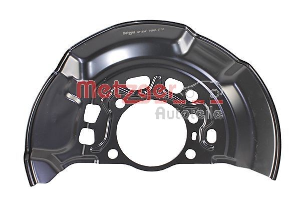 METZGER Lamiera paraspruzzi disco freno 6115311 Paraspruzzi dischi freni Toyota NRE18_, ZRE17_, ZRE18_, NDE18_ 6115311 METZGER