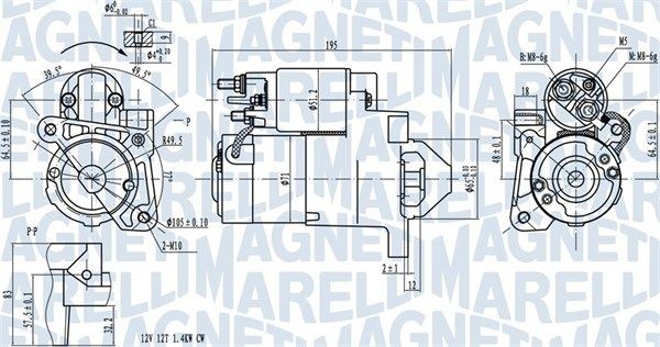 MAGNETI MARELLI Startmotor 063721273010 063721273010 MAGNETI MARELLI startmotor RENAULT GRAND SCÉNIC