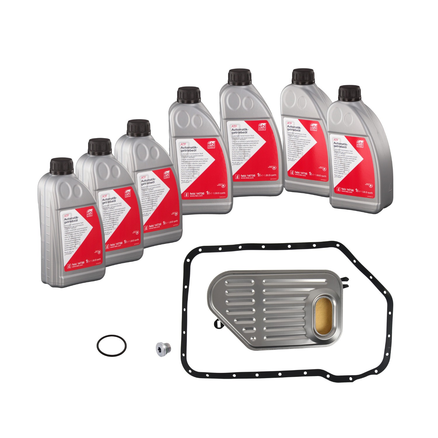FEBI BILSTEIN Sett til oljeskift, automatisk girkasse 171774 Delesett, oljeskift automatisk girkasse FEBI BILSTEIN Mercedes-Benz CLA 171774