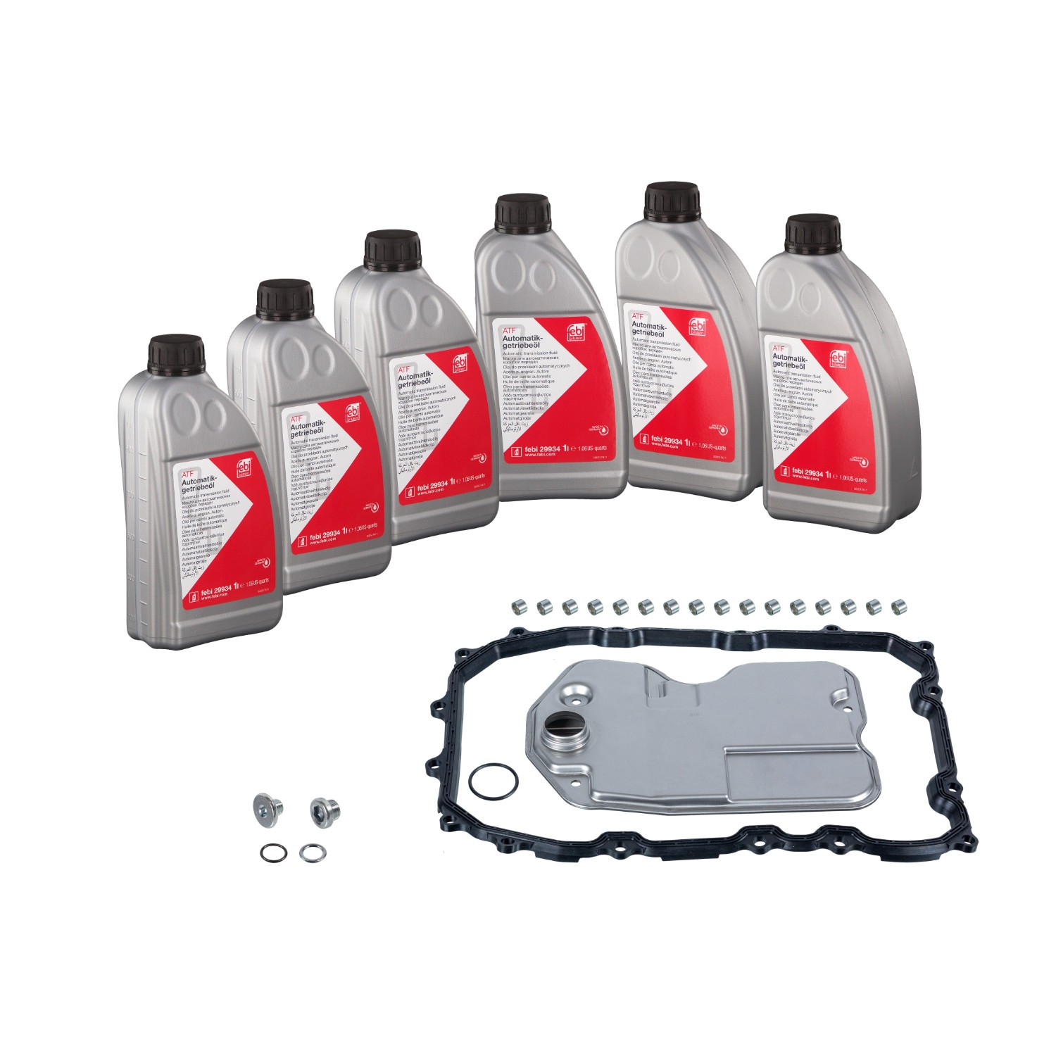 FEBI BILSTEIN Ölwechselkit für Automatikgetriebe 171776 Getriebeölwechsel-Set FEBI BILSTEIN Lexus IS 171776