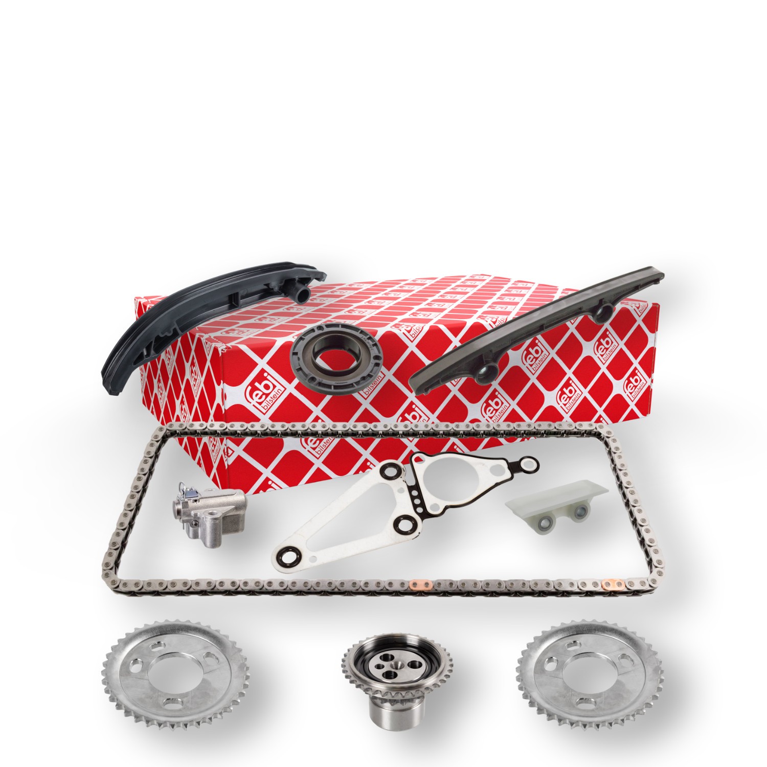 FEBI BILSTEIN Kamkedjesats 172447 Byta Kamkedjesats Ford Transit V363 kostnad FEBI BILSTEIN 172447