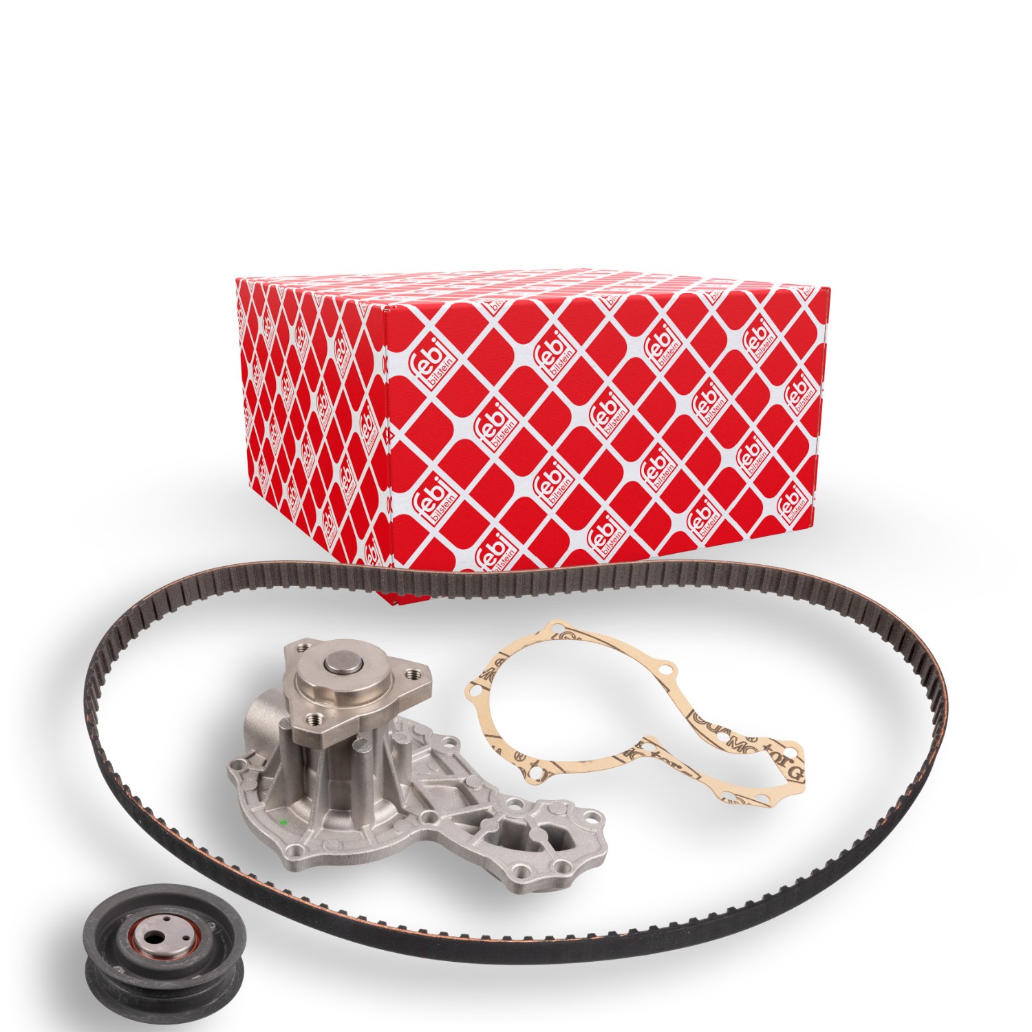 FEBI BILSTEIN Bomba de água + kit de correia dentada 172602 FEBI BILSTEIN 172602 Bomba de água + jogo de correia de distribuição VW Santana 32B baratos