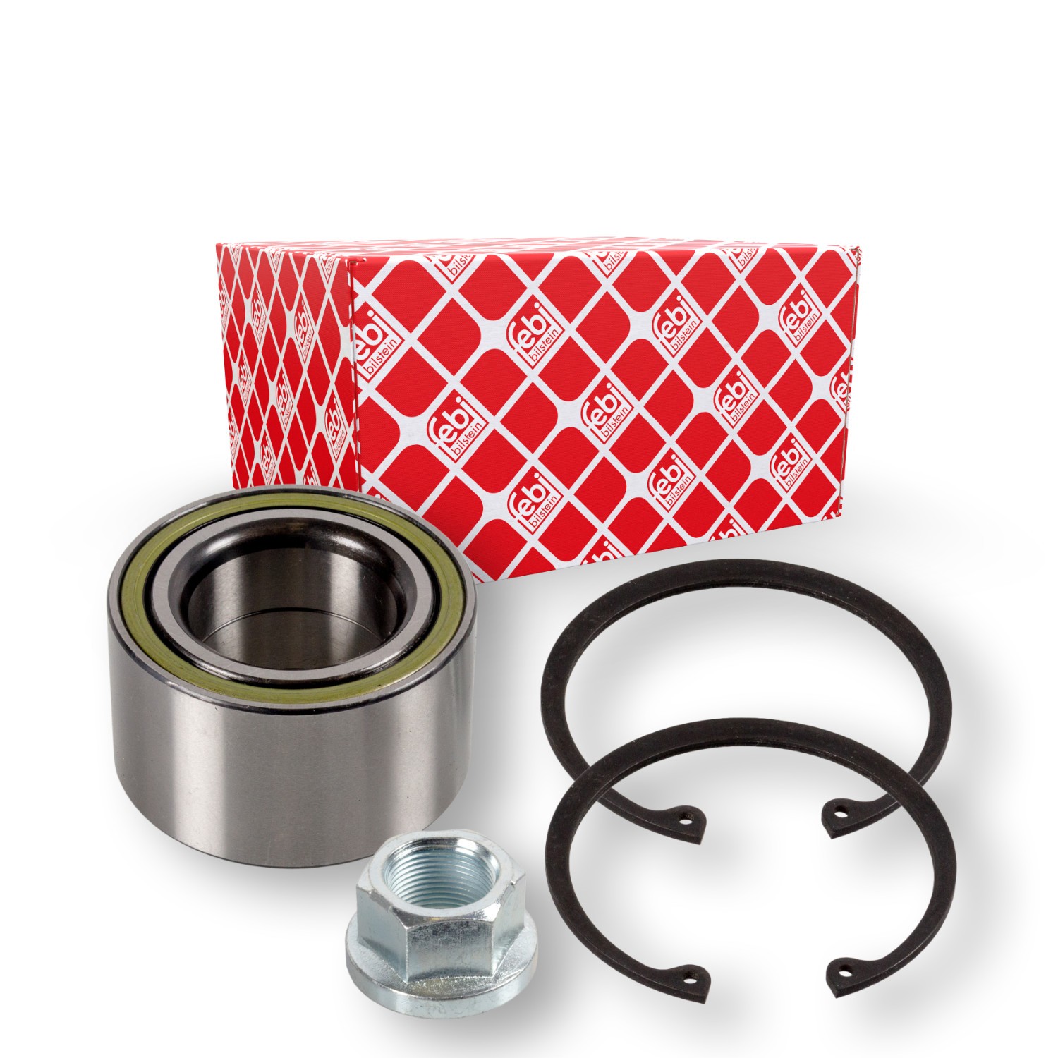 FEBI BILSTEIN Lożisko kolesa - opravná sada 172635 172635 Náboj kolesa FEBI BILSTEIN NISSAN PRIMASTAR