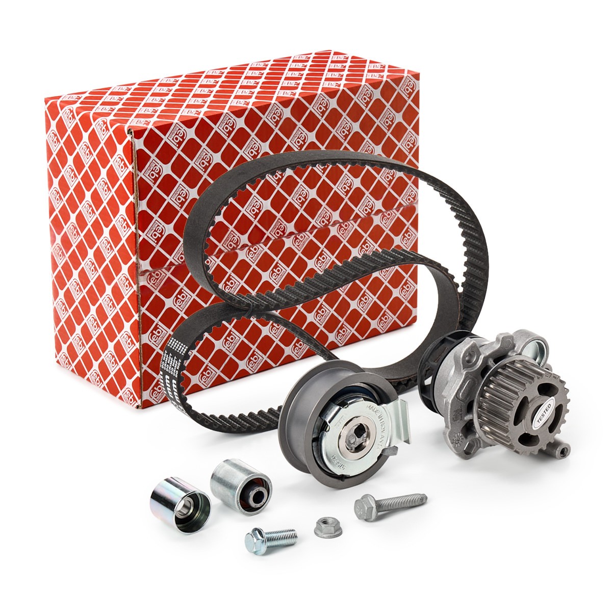 Vesipumppu + jakohihnasarja FEBI BILSTEIN 172713 FEBI BILSTEIN 172713 AUDI TT 2007 Vesipumppu + jakohihnasarja