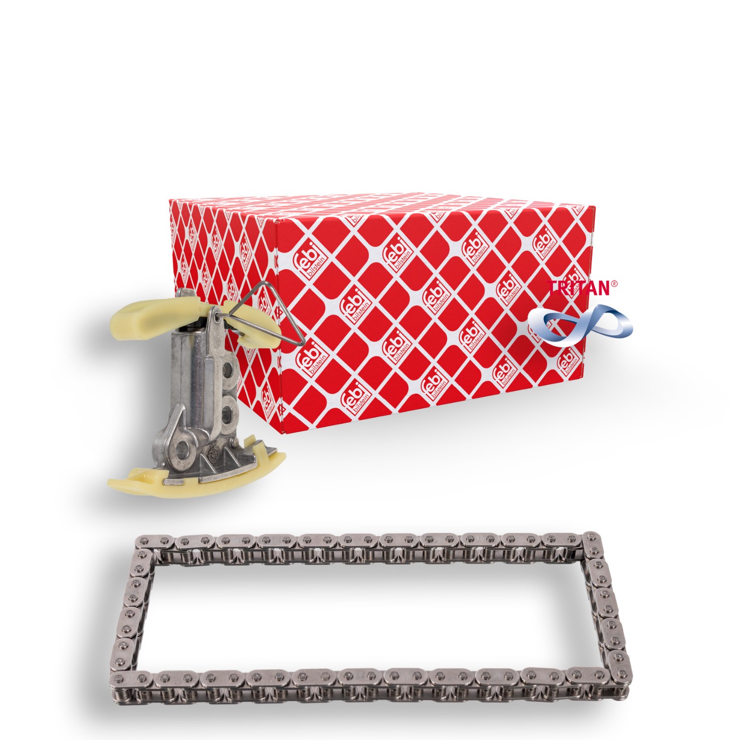 FEBI BILSTEIN Kæde, oliepumpedrev 172933 FEBI BILSTEIN 172933 originale Mercedes Vito Mixto W447 Drivkæde hvad koster