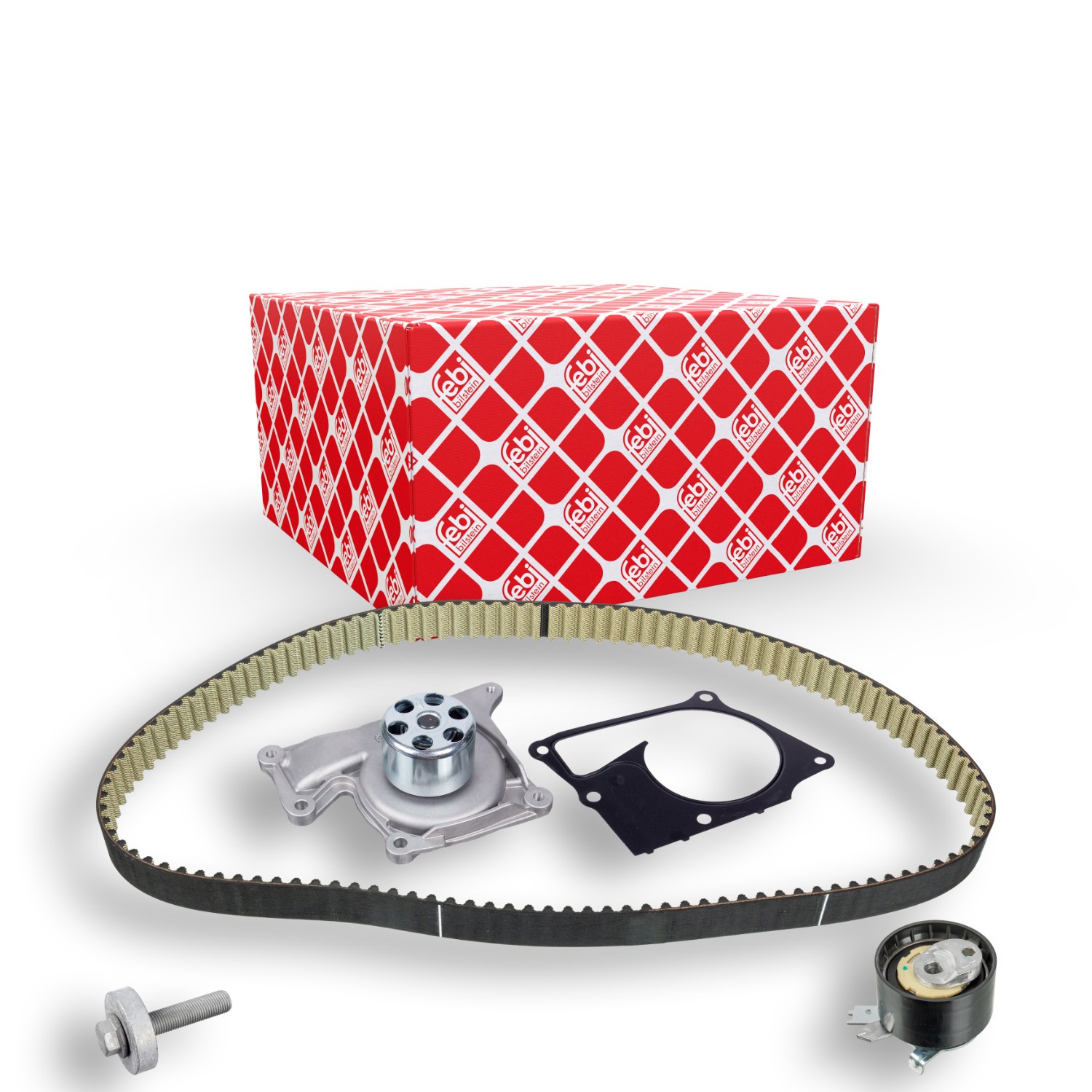 FEBI BILSTEIN Distributieriem set + waterpomp 173027 FEBI BILSTEIN 173027 Waterpomp en distributieriem Mercedes T2 ln1 goedkoop