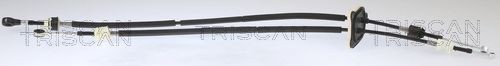 TRISCAN Cable, manual transmission 8140 15733 8140 15733 TRISCAN shifter cable for NISSAN