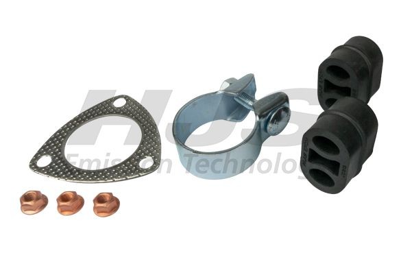 HJS Montaaæikomplekt, summuti 82 14 9065 HJS 82 14 9065 Summuti montaaæikomplekt Opel Astra H TwinTop odav
