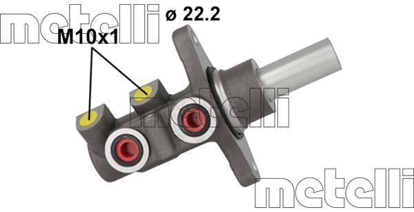 METELLI Hovedbremsesylinder 05-1157 05-1157 Hovedsylinder TOYOTA CELICA METELLI