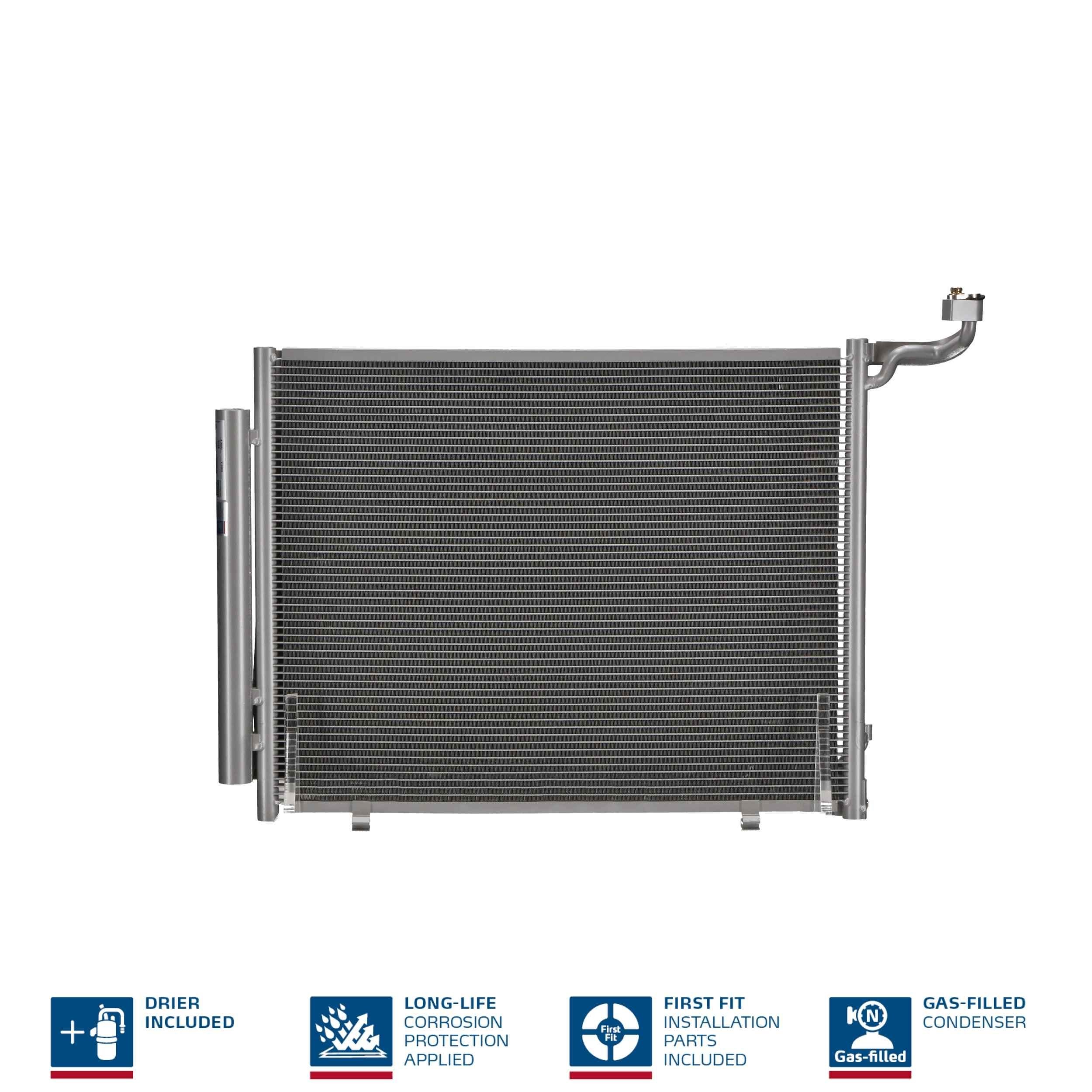 NISSENS Kondensator, klimaanlegg 941093 NISSENS 941093 Ac kondenser Ford Maverick UDS UNS originale pris