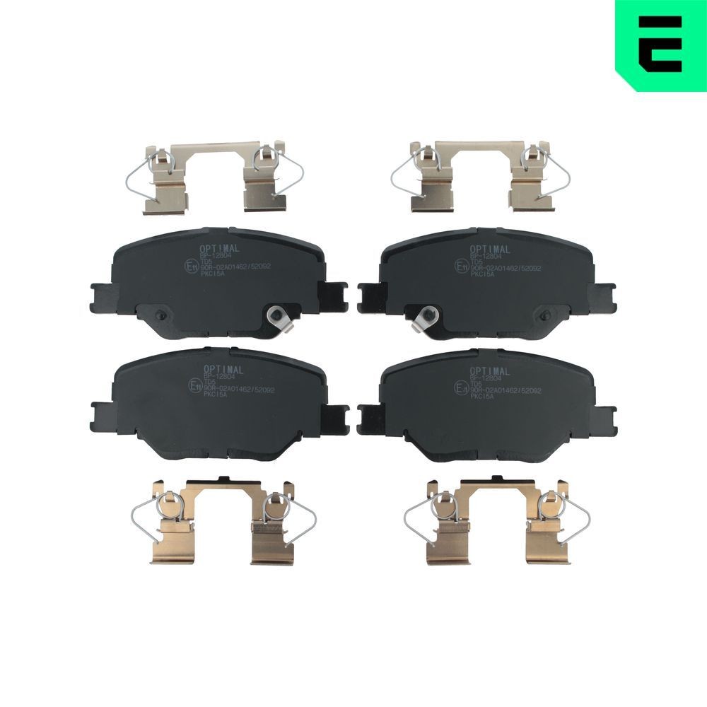 OPTIMAL Kit pastiglie freni BP-12804 BP-12804 costo Pastiglie dei freni OPEL MOKKA OPTIMAL