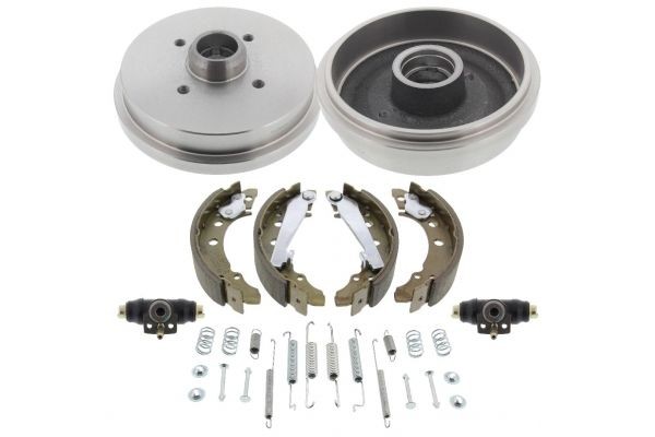 MAPCO Bremžu komplekts, Trumuļu bremzes 35708/1 MAPCO 35708/1 Bremžu komplekts, Trumuļu bremzes AUDI 80 B2 (81, 85) 1.8 GTE 112 ZS 1984