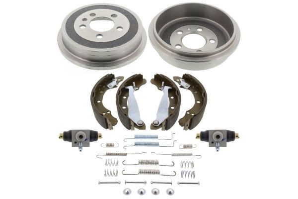 MAPCO Kit freno, Freno a tamburo 35709/1 MAPCO 35709/1 Kit freno, freno a tamburo VW Polo 9A4 originali prezzo