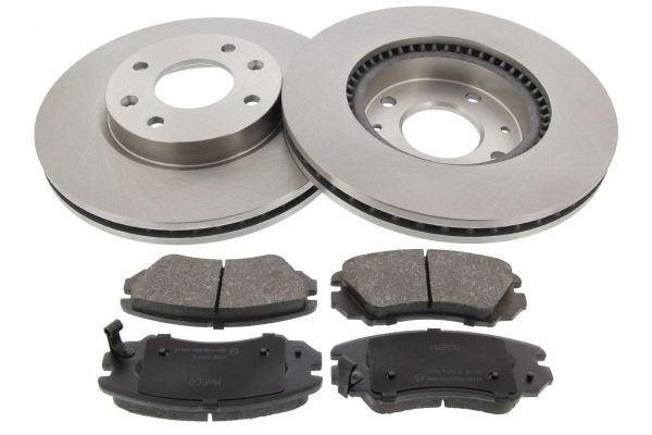 MAPCO Kit dischi e pastiglie 47213 MAPCO 47213 Kit dischi e pastiglie HYUNDAI Stellar Sedan 2.0 GSL 83 CV 1987