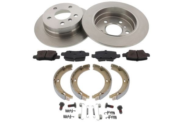 MAPCO Σετ φρένων, δισκόφρενα 47817 MAPCO 47817 Τακάκια και δισκόπλακες Mercedes W205 φθηνά