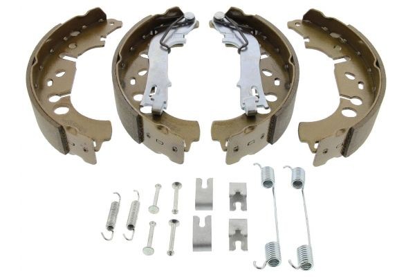 MAPCO Brake Shoe Set 8703/1 MAPCO 8703/1 Vauxhall Corsa Mk3 brake shoes rear and front price