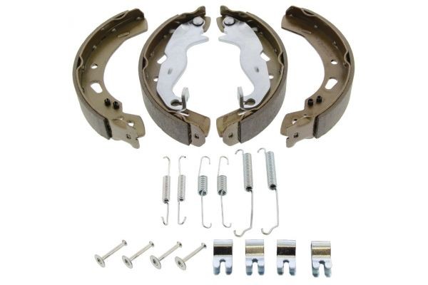 MAPCO Bremsesæt, trommelbremser 8761/1 MAPCO 8761/1 Bremsesæt, trommelbremser FORD Transit Mk3 Van (VE6) 1.6 84 HK 1985