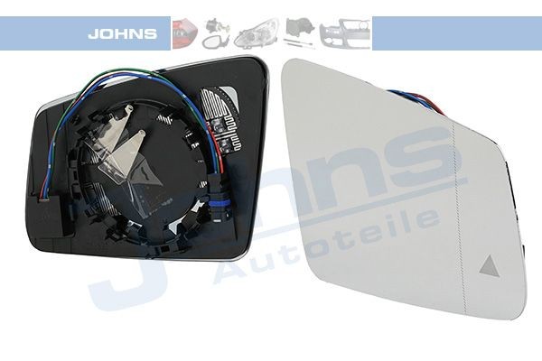 JOHNS Spiegelglas, buitenspiegel 50 04 38-86 JOHNS 50 04 38-86 Spiegelglas Mercedes R231 aan een voordelige prijs