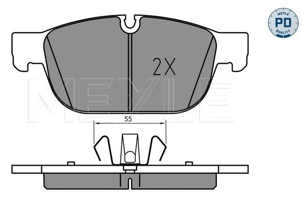 MEYLE Bremsbeläge 025 223 1719/PD 025 223 1719/PD Bremsbeläge MEYLE VOLVO S40