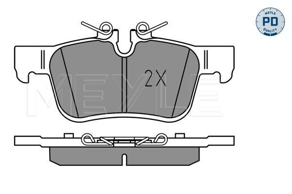 MEYLE Bremžu kluči 025 225 6816/PD 025 225 6816/PD Sporta bremžu kluči VOLVO 440 K MEYLE