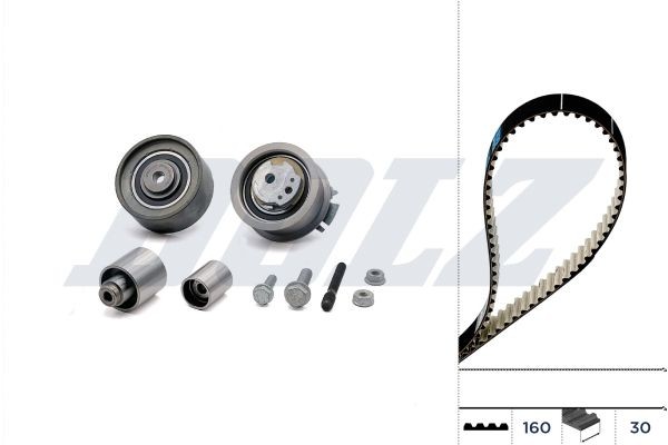 DOLZ Kit cinghia di distribuzione SKD062 SKD062 costo Cinghia di distribuzione AUDI A2 DOLZ