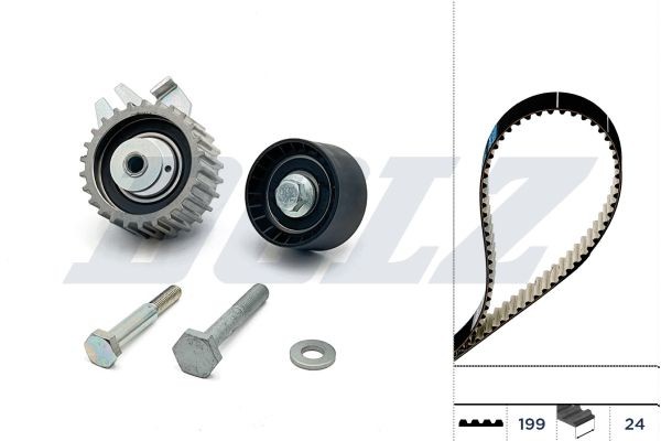 DOLZ Sada ozubeného remeňa SKD102 DOLZ SKD102 Rozvodový remeň Saab 9-5 Kombi cena