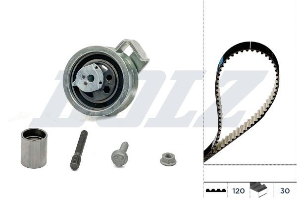 DOLZ Zobsiksnas komplekts SKD105 SKD105 Zobsiksna AUDI A5 DOLZ