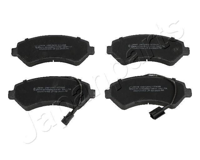 JAPANPARTS Pastilhas de travão PA-0649AF Calços de travão JAPANPARTS 206 PA-0649AF baratos