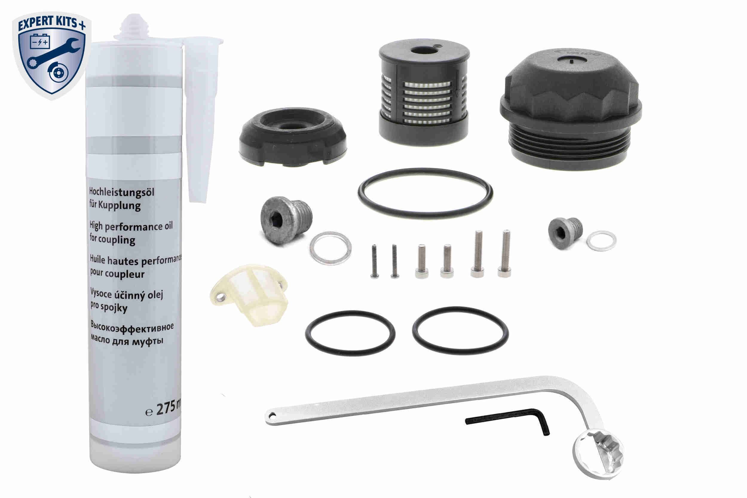 VAICO Onderd.set, olie verversen lamellenkopp. (4-wielaandrijving) V10-5857-XXL Mercedes-Benz SLK Onderhoudspakket en filterset VAICO V10-5857-XXL