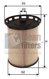 CLEAN FILTER Kraftstofffilter MG3633 Spritfilter CLEAN FILTER SHARAN MG3633 günstig