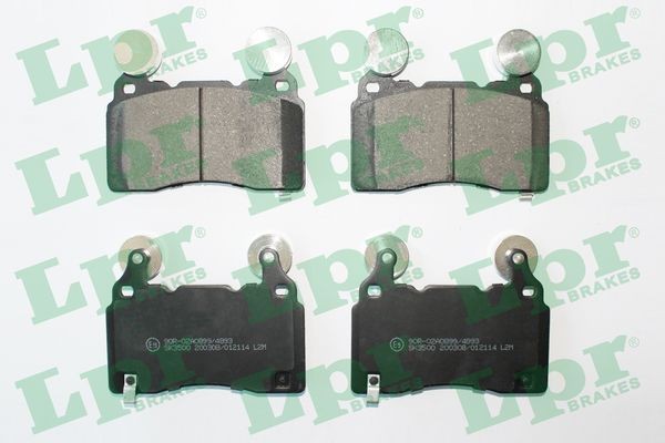 LPR Brzdové doštičky/platničky 05P2114 05P2114 Brzdové platničky LPR CHEVROLET NUBIRA