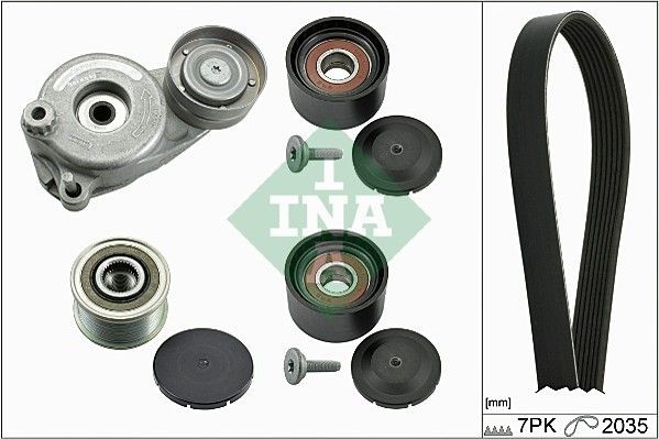 Kit Cinghie Poly-V INA 529 0050 21 INA 529 0050 21 costo Cinghia servizi Mercedes CLS 2008
