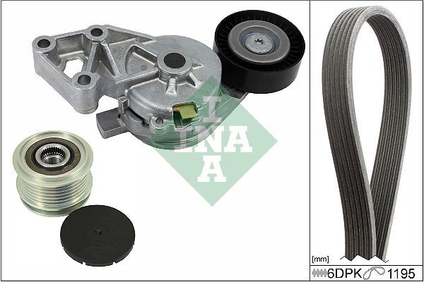 INA Kit Cinghie Poly-V 529 0465 20 529 0465 20 costo Kit cinghie poly-v Volkswagen CRAFTER INA