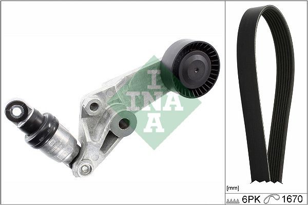 INA Poly V-riem set 529 0474 10 Poly-V-snaar INA PRIUS 529 0474 10 goedkoop