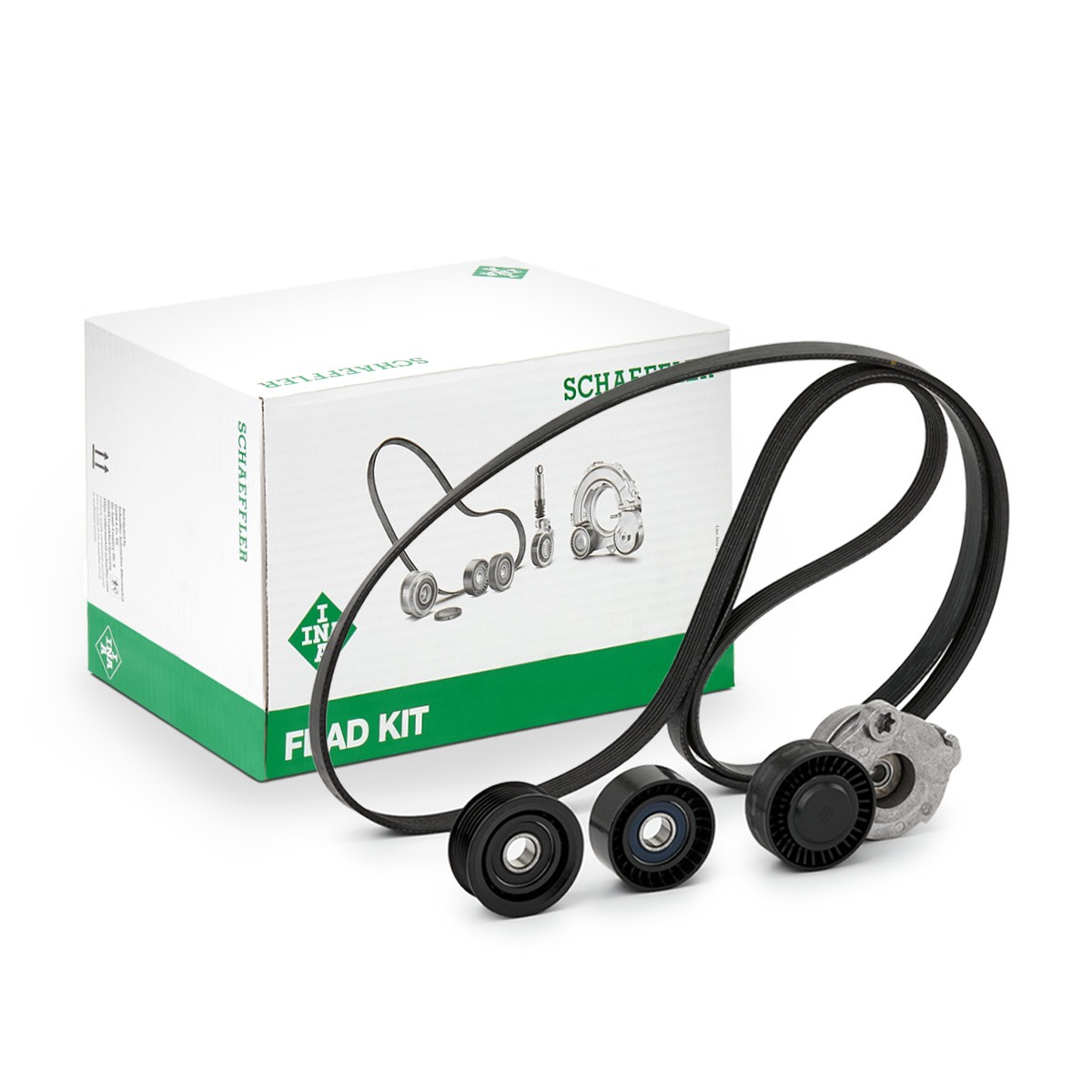 INA Drivremssats 529 0484 10 INA 529 0484 10 Multirem Porsche 718 Cabriolet original