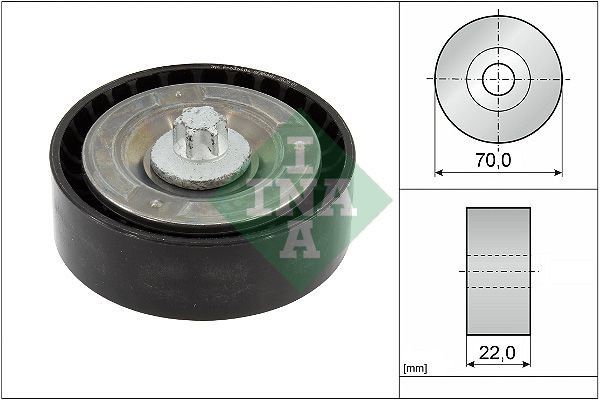 INA Deflection / Guide Pulley, v-ribbed belt 532 0895 10 INA 532 0895 10 genuine Sprinter 907 deflection guide pulley v ribbed belt price