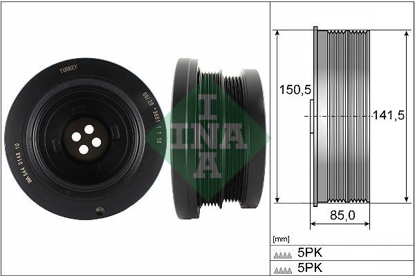 INA Puleggia cinghia albero a gomiti 544 0148 10 544 0148 10 costo Puleggia albero motore BMW i3 INA