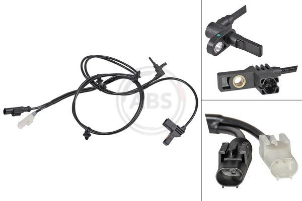ABS sensor A.B.S. 30163 A.B.S. 30163 Mercedes VIANO 2004 Wheel speed sensor price