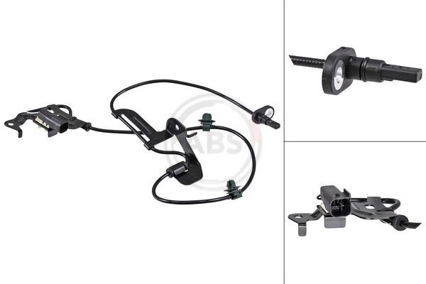 A.B.S. Αισθητήρας, στροφές τροχού 31859 A.B.S. 31859 Αισθητήρας, στροφές τροχού FORD Fiesta Mk3 Hatchback (GFJ) 1.8 TD 75 PS 1993