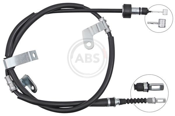A.B.S. Håndbremsekabel K10064 A.B.S. K10064 Bremsekabel originale PININFARINA billig
