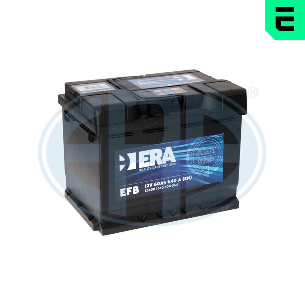 ERA Startbatteri E56011 E56011 ERA Bilbatteri Skoda billige