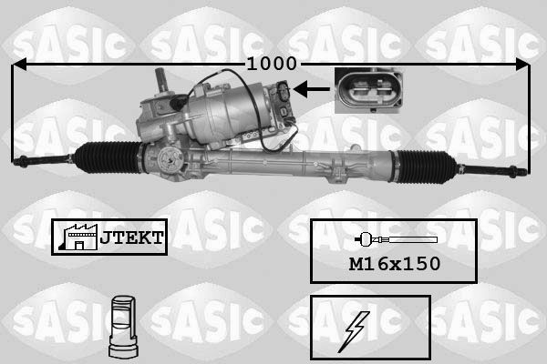 SASIC Tandstang 7170058 Tandstang SASIC Peugeot 306 7170058