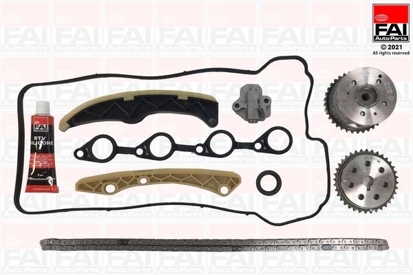 Kit catena distribuzione FAI AutoParts TCK365VVT FAI AutoParts TCK365VVT costo Catena di distribuzione Hyundai ACCENT 2011