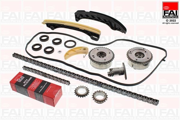 Distributiekettingset FAI AutoParts TCK389VVT FAI AutoParts TCK389VVT: Distributieketting Toyota AURIS 2006